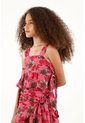 Camisa Con Estampado De Flores Para Niña de Tennis
