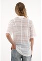 Tennis Camiseta Crudo De Tela Tejida Para Mujer de Tennis