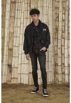 Chaqueta Negra Para Hombre