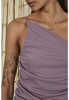 Camiseta Morada Para Mujer