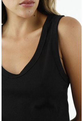 Camiseta Negra Para Mujer