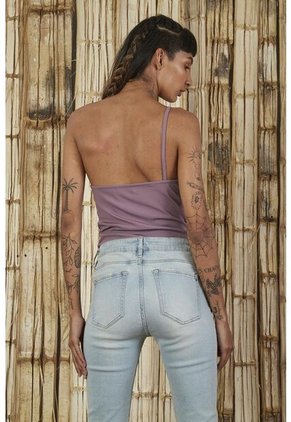 Camiseta Morada Para Mujer