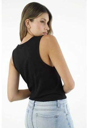 Camiseta Negra Para Mujer