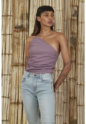 Camiseta Morada Para Mujer