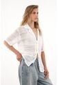 Tennis Camiseta Crudo De Tela Tejida Para Mujer de Tennis