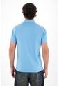 Tennis Polo Azul Con Raqueta Para Hombre de Tennis