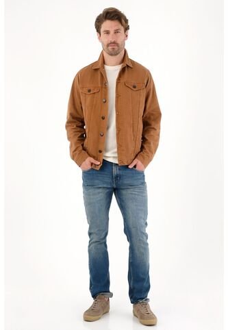 Tennis Jean Nudy Con Efecto Craquelado Azul Para Hombre Tennis