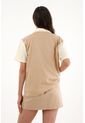 Tennis Camisa Tipo Bowling Con Bordado De Palmeras Para Mujer de Tennis