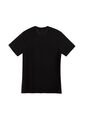 Tennis Camiseta Negra Estampada En Frente Para Hombre de Tennis