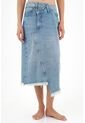 Tennis Falda Midi Azul Para Mujer de Tennis