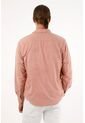Camisa Rosada Con Bolsillos Delanteros Para Hombre de Tennis