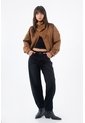 Tennis Jean Barrel Con Lavado Sólido En Denim Para Mujer de Tennis