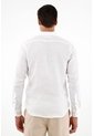 Tennis Camisa Blanca En Lino Para Hombre de Tennis