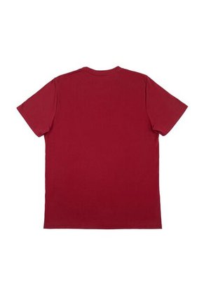 Camiseta Roja Con Estampado Para Hombre