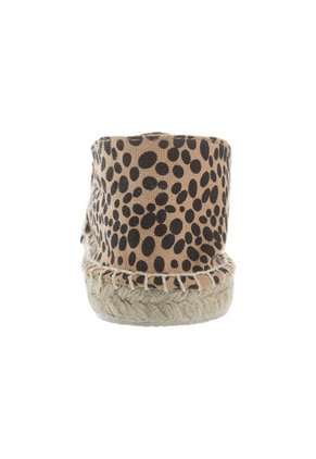 Alpargata tennis TNS Negro-Animal Print