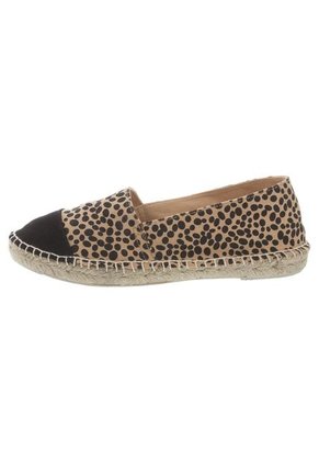 Alpargata tennis TNS Negro-Animal Print