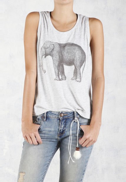 Camiseta tennis TNS Gris