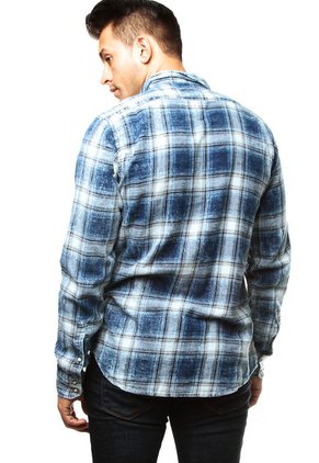 Camisa Azul tennis TNS