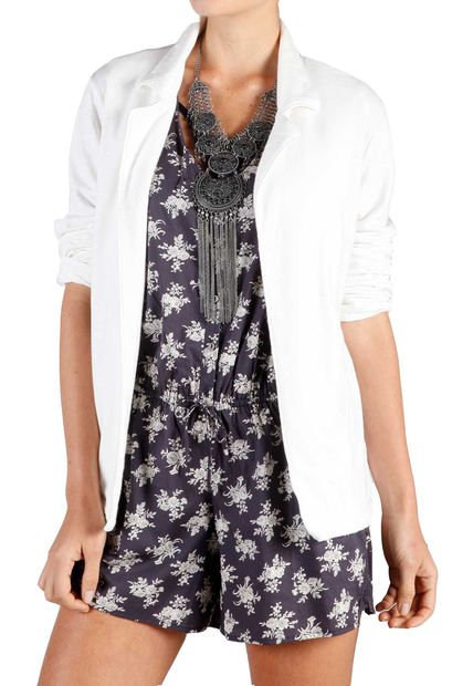 Chaqueta tennis TNS Blanco Hueso