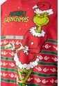 Buzo De Grinch Cerrado Rojo Para Adulto Unisex XL de THE GRINCH