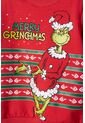 Buzo De Grinch Cerrado Rojo Para Niño Unisex 5T de THE GRINCH