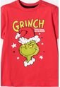 Pijama De Grinch Pantalón Largo Rojo Para Niño 2T A 5T 4T de THE GRINCH