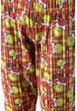Pijama De Grinch Pantalón Largo Rojo Para Mujer XL de THE GRINCH
