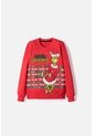 Buzo De Grinch Cerrado Rojo Para Niño 12 de THE GRINCH