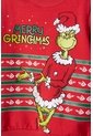 Buzo De Grinch Cerrado Rojo Para Niño Unisex 5T de THE GRINCH