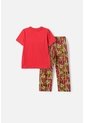 Pijama De Grinch Pantalón Largo Rojo Para Niño 2T A 5T 3T de THE GRINCH