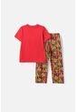 Pijama De Grinch Pantalón Largo Rojo Para Niño Unisex 2T A 5T 3T de THE GRINCH