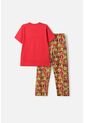 Pijama De Grinch Pantalón Largo Rojo Para Niño 4 de THE GRINCH