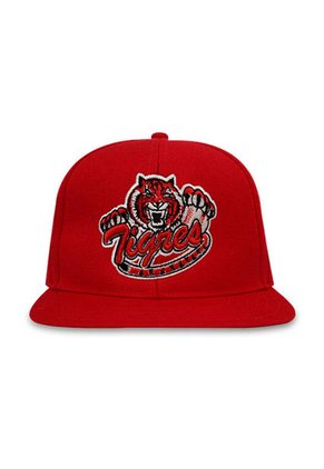 Gorra Tigres De Cartagena Oficial Competencia Cerrada Roja Plana