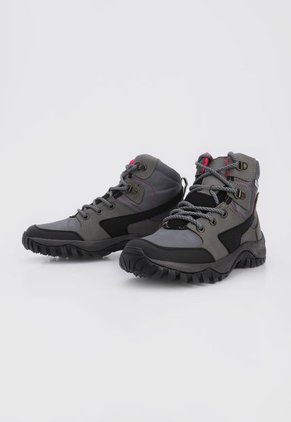 Bota Outdoor Gris-Negro-Fucsia Timberlake