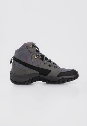 Bota Outdoor Gris-Negro-Fucsia Timberlake