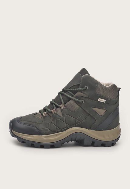 Bota Outdoor Verde Oliva-Café-Negro Timberlake