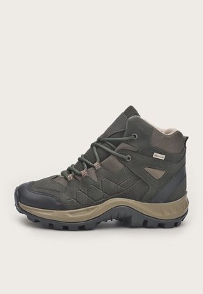 Bota Outdoor Verde Oliva-Café-Negro Timberlake