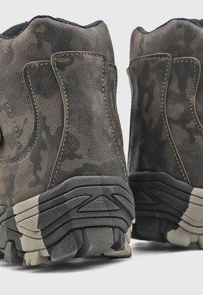 Bota Outdoor Verde Oliva-Negro-Beige Timberlake