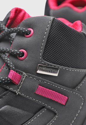 Bota Outdoor Negro-Fucsia-Gris Timberlake