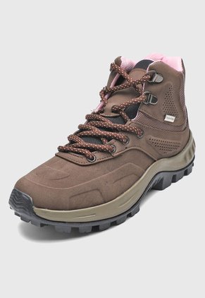 Bota Outdoor Café-Negro-Rosa Timberlake
