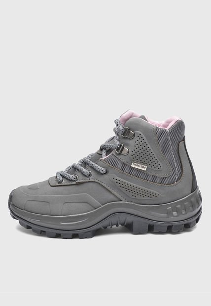 Bota Outdoor Gris-Negro-Rosa Timberlake