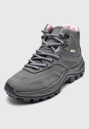 Bota Outdoor Gris-Negro-Rosa Timberlake
