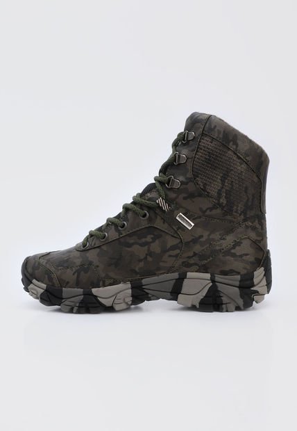 Bota Outdoor Verde-Gris-Negro Timberlake