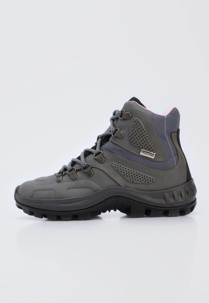 Bota Outdoor Gris-Negro-Rosa Timberlake