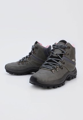 Bota Outdoor Gris-Negro-Rosa Timberlake