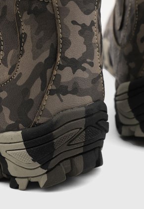 Bota Outdoor Gris-Verde Oliva-Beige Timberlake