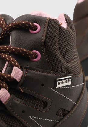 Bota Outdoor Marrón-Rosa-Beige Timberlake
