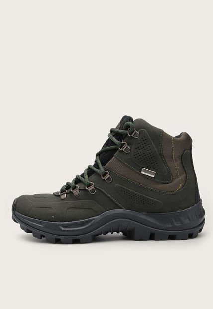 Bota Outdoor Verde-Café-Negro Timberlake