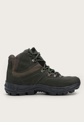 Bota Outdoor Verde-Café-Negro Timberlake