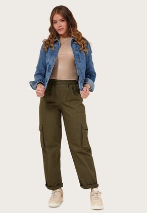 Pantalón Cargo Verde Oliva Timberlake